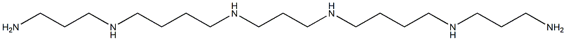 1,21-diamino-4,9,13,18-tetraazahenicosane Struktur