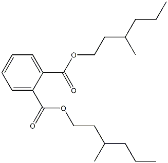 PHTHALICACID,BIS(3-METHYLHEXYL)ESTER Struktur