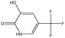 3-HYDROXY-5-TRIFLUOROMETHYLPYRIDONE Struktur