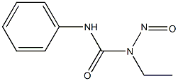 1-ETHYL-1-NITROSO-3-PHENYLUREA Struktur