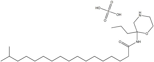 ISOSTEARAMIDOPROPYLMORPHOLINESULPHATE Struktur