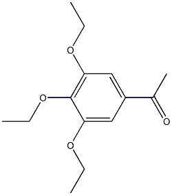 3',4',5'-TRIETHOXYACETOPHENONE Struktur