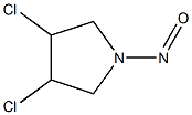 3,4-DICHLORONITROSOPYRROLIDINE Struktur