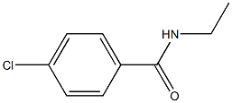 N-ETHYL-PARA-CHLOROBENZAMIDE Struktur