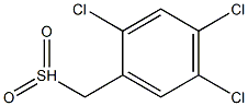 2,4,5-TRICHLOROPHENYLMETHYLSULFONE Struktur