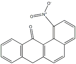 1-NITROBENZANTHRONE Struktur