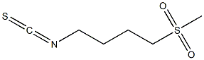 METHYLSULPHONYLBUTYLISOTHIOCYANATE Struktur