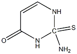 2-AMINO-2-THIOURACIL Struktur