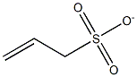 PROP-2-ENESULPHONATE Struktur