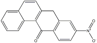 9-NITROBENZANTHRONE Struktur