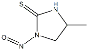 NITROSOPROPYLENETHIOUREA Struktur