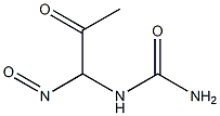 1-NITROSO-2-OXOPROPYLUREA Struktur