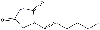 HEXENYLSUCCINICANHYDRIDE Struktur