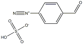 PARA-FORMYLBENZENEDIAZONIUMBISULPHATE Struktur