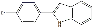 2-(4'-BROMO-PHENYL)-INDOLE Struktur