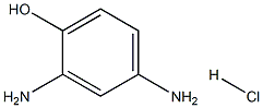 4-HYDROXY-META-PHENYLENEDIAMINE,HYDROCHLORIDE Struktur