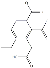 ETHYLCARBOXYMETHYLPHTHALATE Struktur