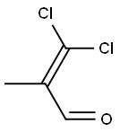 2-METHYL-3,3-DICHLOROPROPENAL Struktur