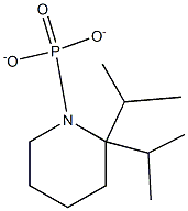 DIISOPROPYLPIPERIDINOPHOSPHONATE Struktur