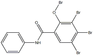 TETRABROMOSALICYLANILIDE Struktur