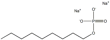 PHOSPHORICACID,NONYLESTER,SODIUMSALT Struktur