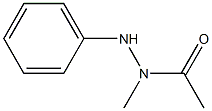 1-ACETYL-1-METHYL-2-PHENYLHYDRAZINE Struktur