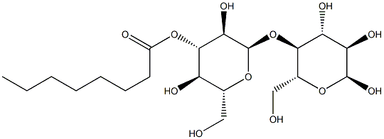 MALTROSECAPRYLATE Struktur