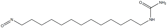 N-NITROSOTRIDECYLUREA Struktur