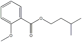 ISOAMYLORTHO-METHOXYBENZOATE Struktur