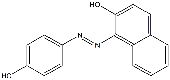 4'-HYDROXY-1-PHENYLAZO-2-NAPHTHOL Struktur