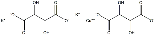 COPPERPOTASSIUMTARTRATE Struktur