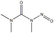 NITROSOTRIMETHYLUREA Struktur