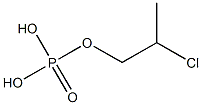 2-CHLOROPROPANOLPHOSPHATE Struktur