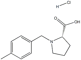 (R)-alpha-(4-methyl-benzyl)-proline hydrochloride Struktur