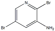 3-Amino-2,5-dibromopyridine Struktur