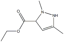 1,3-diMethyl-2H-pyrazole-5-carboxylic acid ethyl ester Struktur