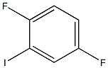 2,5-difluoroiodiobenzene Struktur