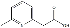 2-methyl-6-pyridinylacetic acid Struktur