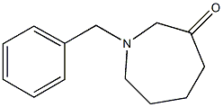 1-Benzyl-azepan-3-one Struktur