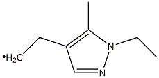 (1-Ethyl-5-methyl-1H-pyrazol-4-ylmethyl)-methyl- Struktur