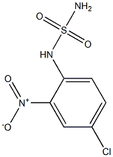 3-Nitrochlorobenzene-4-sulfamide Struktur