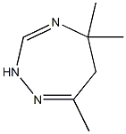 5,5,7-Trimethyl-5,6-dihydro-2H-[1,2,4]triazepine Struktur