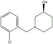 (3S)-1-(2-chlorobenzyl)piperidin-3-ol Struktur