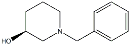 (3S)-1-benzylpiperidin-3-ol Struktur