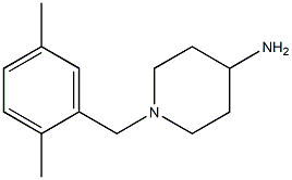 1-(2,5-dimethylbenzyl)piperidin-4-amine Struktur