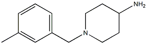 1-(3-methylbenzyl)piperidin-4-amine Struktur