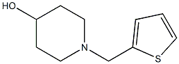 1-(thiophen-2-ylmethyl)piperidin-4-ol Struktur