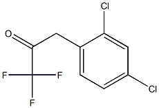 3-(2,4-DICHLOROPHENYL)-1,1,1-TRIFLUOROACETONE Struktur