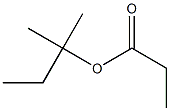 1,1-dimethylpropyl propanoate Struktur