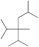 2,3,5-trimethyl-3-isopropylhexane Struktur